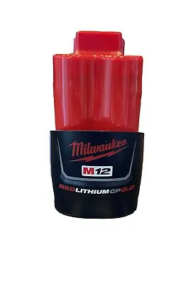 Genuine New Milwaukee 48-11-2420 Red Lithium CP 2.0 M12 Battery 12 Volt • $25.99