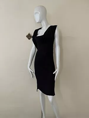 £150 • Buy Vivienne Westwood Anglomania Dress Freeukdelivery VGC Classic Design Dark Blue M