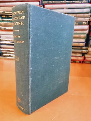 SIR STANLEY DAVIDSON The Principles And Practice Of Medicine - 1960 - W • £4.24