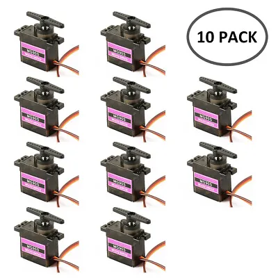 1 /10pcs 9G Metal Gear Servo Tower Pro MG90S For RC Helicopter Airplane Plane′ • $10.41