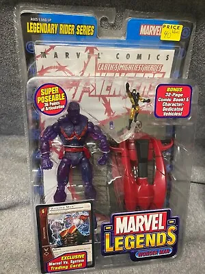 Marvel Legends Wonder Man Variant Legendary Rider Series 2005 Toy Biz Avengers ⭐ • $15