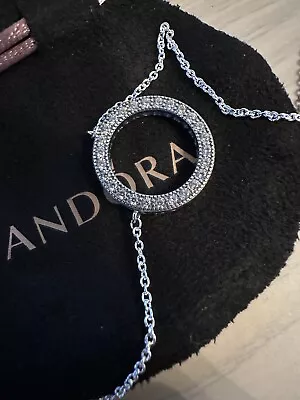 Pandora Necklace Sterling Silver • £22