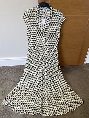 Warehouse Midi Summer Smart Dress Size 12 • £15.99