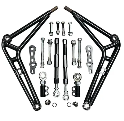 Front Steering Adjustable Drift Lower Control Arm Wide Angle Kit For BMW E36 JSR • $529.95