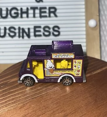 Vintage 1983 Hot Wheels Mike McCone's Ice Cream Truck Rare Original Old Car • $9