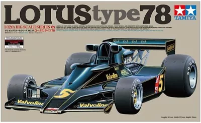 Tamiya 1/12 Lotus 78 Model Kit • $89.99