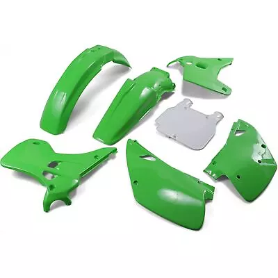 UFO Plastics Body Kit - Green/White - KX125/250 - '93 KAKIT194-999 • $165.34