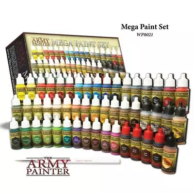 Army Painter Warpaints Mega Paint Set New • $116.32