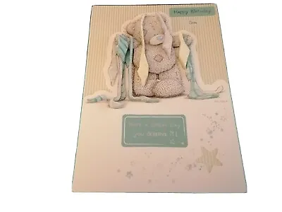 Handmade Decoupage Me To You Tatty Teddy Birthday Card Son • £5.99