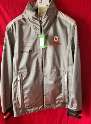 Vodafone McLaren Mercedes 2012 Hugo Boss Team Issue Jacket Signed By J.Button  • $326.78