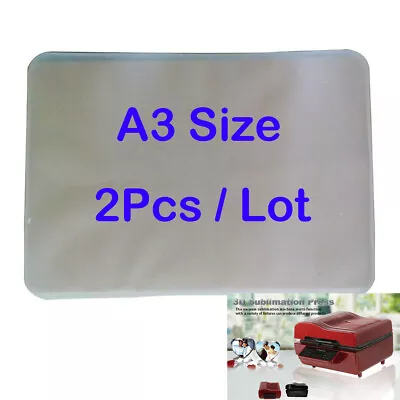 $24.84 • Buy 2Pcs A3 Size 3D Sublimation Vacuum Machine Film For ST-3042 Heat Press Machine