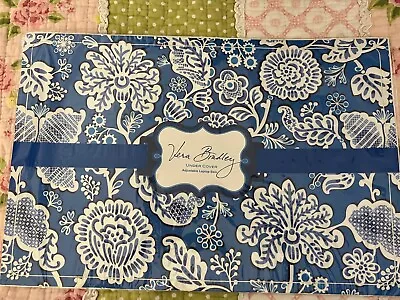 Vera Bradley Adjustable Laptop Skin In Blue Lagoon - New In Package - Retired • $15.33