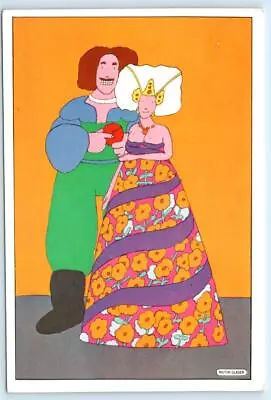 NEW YORK NY ~ Advertising RUSSIAN TEA ROOM Artist Milton Glaser 4 X6  Postcard • $6.98