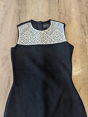 Needle And Thread Embroidered Bodycon Dress  UK 8 • £19.99