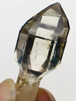 Natural Herkimer Diamond Crystal Cluster Carving Quartz Crystal Tip Sample H251 • $42.77