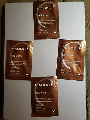 MALIBU C Hard Water Hair Treatment 0.17 Oz 4 Packs LOT OF 4 NEW Free Shipping • $18.99