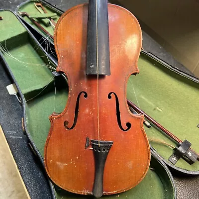 Old Strad Copy 3/4 Violin For Repair. • $100