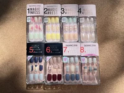 Dashing Diva Magic Press On Nails New Sealed Please Choose • £10