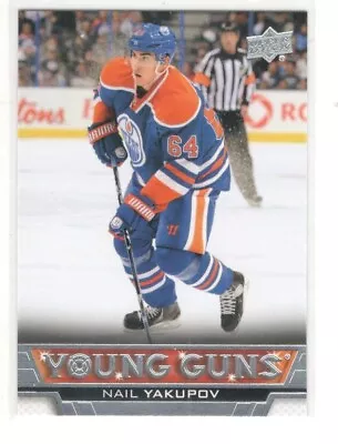2013-14  Upper Deck Ud Young Guns Rookie Rc # 241 Nail Yakupov Edmonton Oilers • $2.91