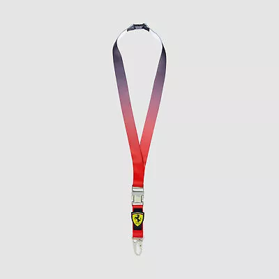 Scuderia Ferrari Gradient Logo Lanyard Free UK Shipping • £18