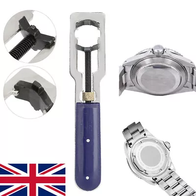 Watch Back Case Cover Opener Remover Repair Wrench Tool For Watchmaker Universal • £5.66