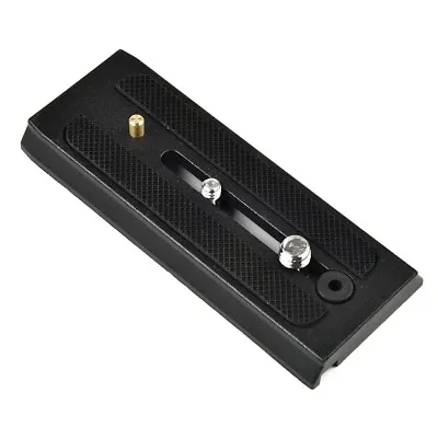 501PL Sliding Quick Release Plate For Manfrotto 501HDV503HDV MH055M0-Q5 MVH400AH • £11.39
