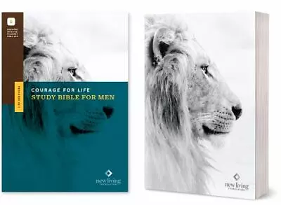 NLT Courage For Life Study Bible For Men [Softcover Filament Enabled] • $18.88