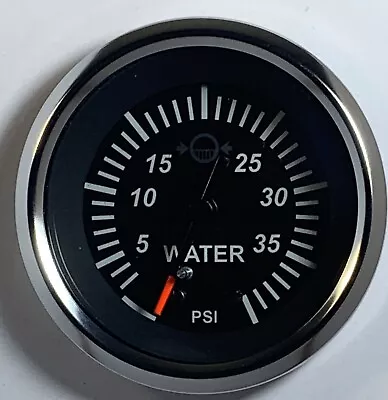 Water Pressure Gauge Marine With Hose Kit • $110.91