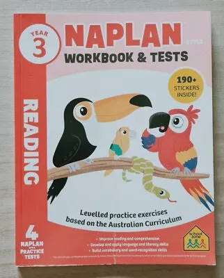 Year 3 NAPLAN-Style READING Workbook & Tests  • $15