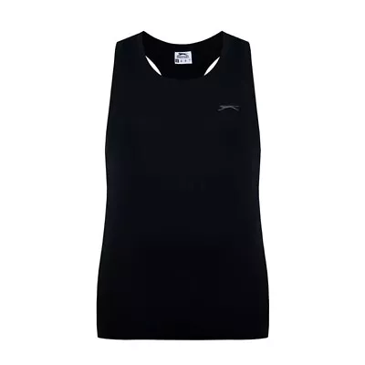 Mens Slazenger Muscle Vest Sleeveless Gym Top Sizes From S To XXXXL • £9.76