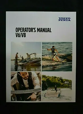 Volvo Penta V6 / V8 Operators Manual 06/2019 • $34.99