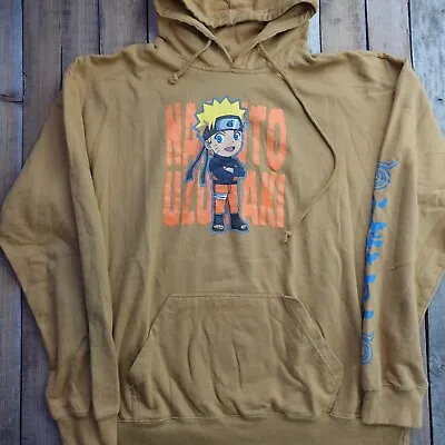 Naruto Uzumaki Hoodie Jacket Mens Size 2XL • $27.82