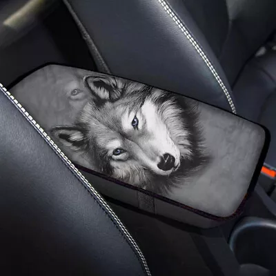 Center Console Armrest Cushion Cover Box Pad Wolf Styling For Car Truck SUV Van • $14.78