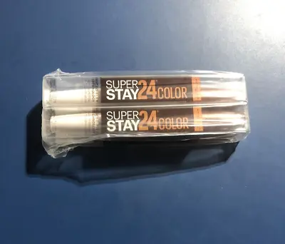 Maybelline SuperStay 24 2-Step Lip Color 330 Hushed Hazelnut 24H Wear (Lot Of 2) • $9.95