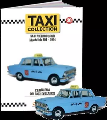 Atlas Edtions 1:43 Scale Moskvitch 408 - St Petersburg Taxi Of The World • $17.71