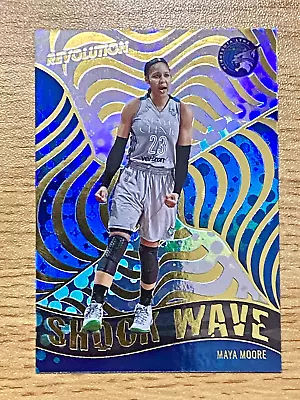 2022 Paniini Wnba Revolution Shockwave Maya Moore #4 Lynx • $4.25