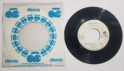 Hot Pepper 45 Rpm Single Record Latin Funk Post Disco Mexico Very Rare • $36