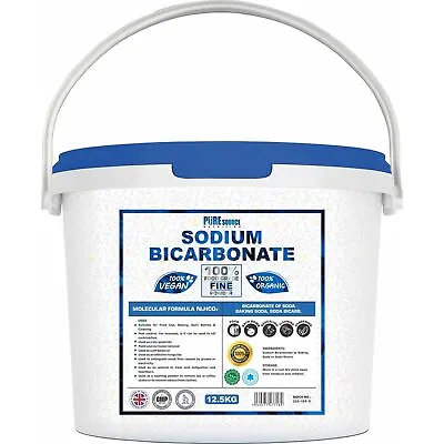 £29.99 • Buy Sodium Bicarbonate Of Baking Soda Bicarb Vegan 100% Food Grade Bath Bomb Baking