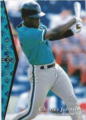 1995 SP #58 Charles Johnson Florida Marlins • $1.65