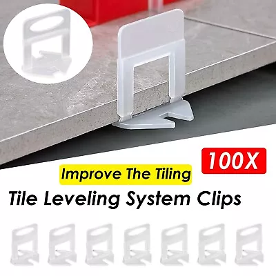 Tile Leveling System Clips Plier Levelling Spacer Wedge Tiling Tool Floor Wall • $15.99