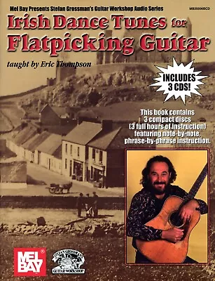 Songbook - Irish Dance Tunes Flatpicking Guitar / 3 CD's - Mel Bay Brand New • $25