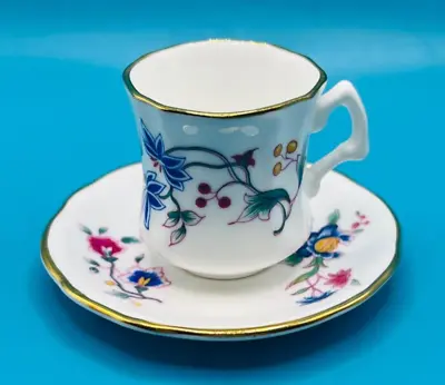 VINTAGE HAMMERSLEY FINE BONE CHINA MINIATURE CUP & SAUCER …lovely Condition • £2.99