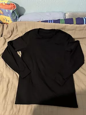 Men’s Uniqlo Heat Tech Sweater - Black (Small) • £9