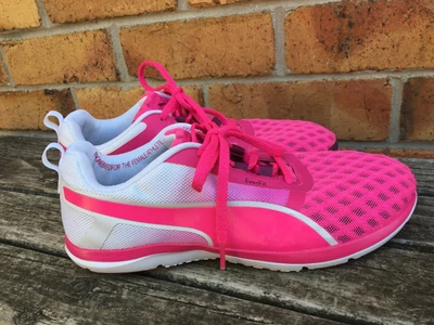 $9.99 • Buy PUMA EverFit Bright Pink & White Sneakers. Tennis/Pilates/Casual. EU40, US9, EC
