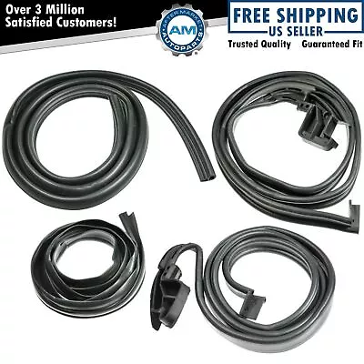$126.17 • Buy Removable Top Weatherstrip Seal Bedside To Cap Set Kit For 76-91 Jimmy Blazer