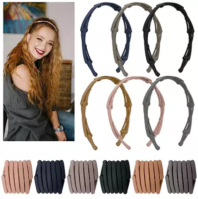 6 PCS Retractable Foldable Pocket Hair Band Headband Hoop For Women Girl Washing • $4.99