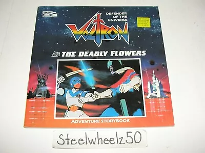 Voltron Defender Of The Universe Deadly Flowers Paperback Book 1985 PlayValue • $10.99