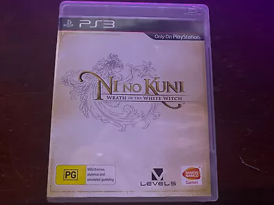 Ni No Kuni Wrath Of The White Witch ( PS3 Game  With Book ) • $15