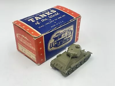 Comet Authenticast N.Y USA 1940s 1:108 Russian T-34 - 35 Medium Tank 7cm 5206 • $40.97