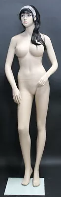 5 Ft 10 In DD Size Female Mannequin Skintone Face Make Up DD TORSO Body Form DD2 • $269.99